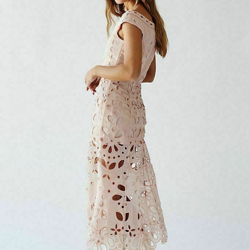 NWOT $550 ALICE MCCALL BAUDELAIRE MIDI DRESS